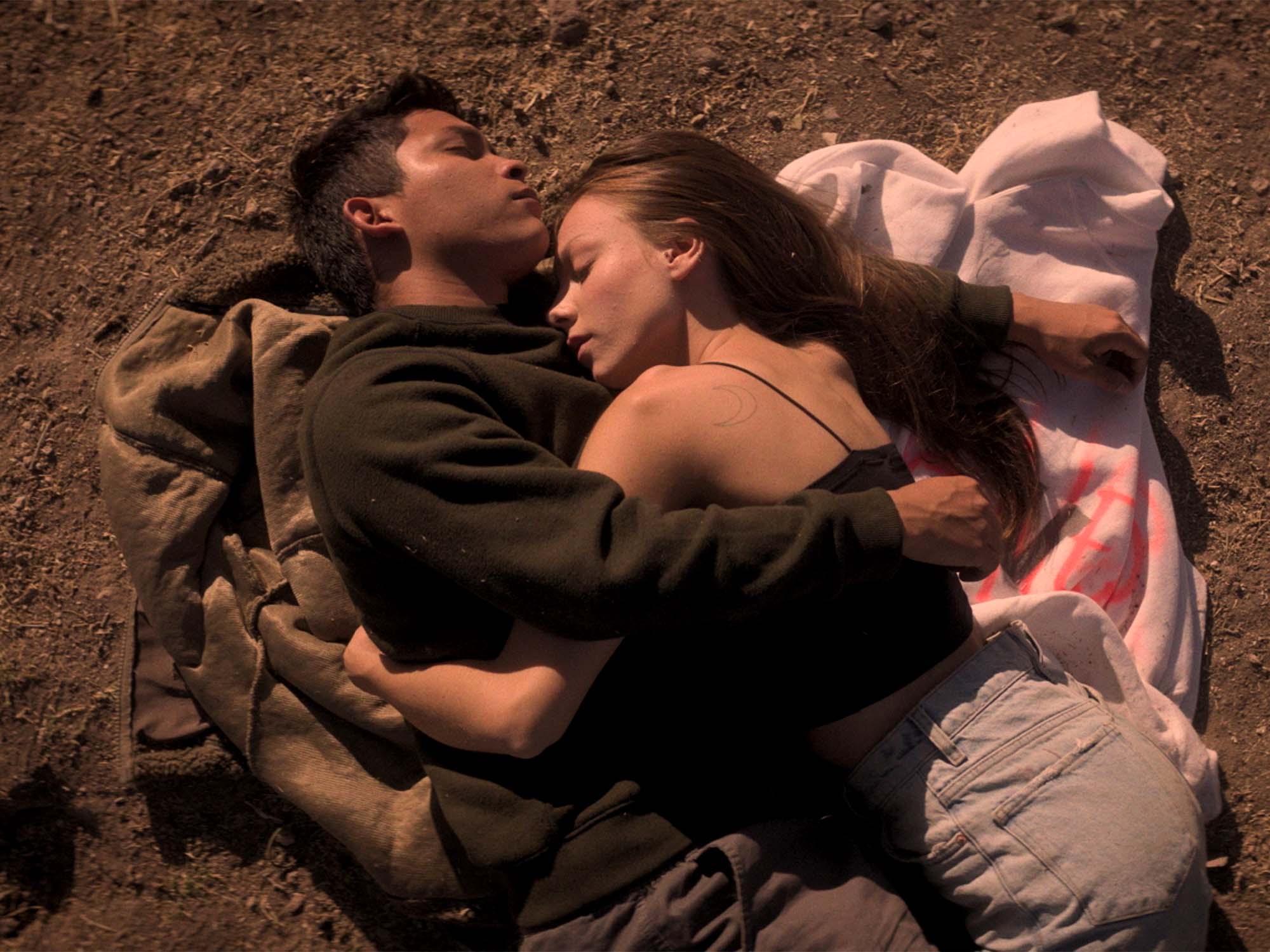 Juan Daniel Garcia Trevino And Ester Exposito In Lost In The Night 2023.jpg